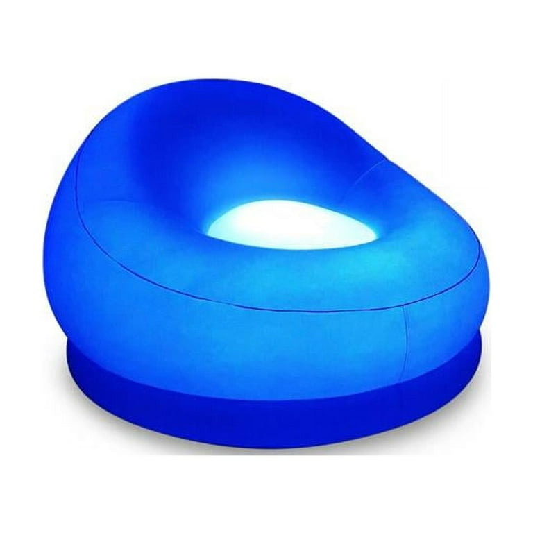 AirCandy Illuminated Color Changing LED Inflatable Chair with Remote AC3010MU