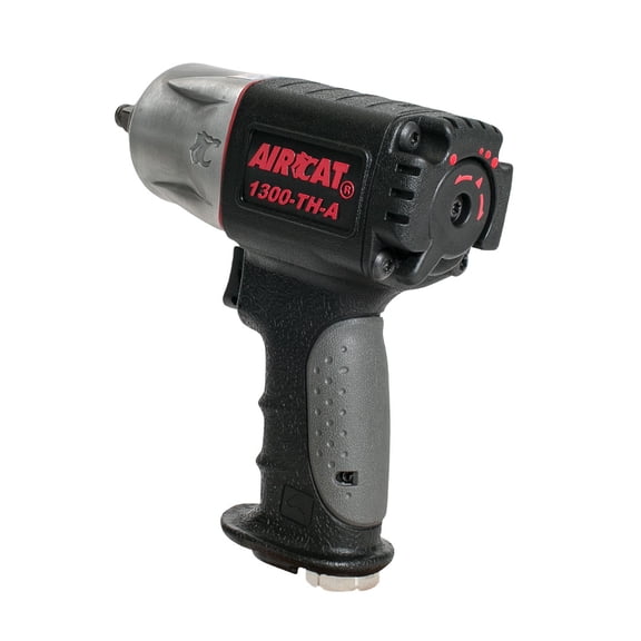 AIRCAT Pneumatic Tools 1300-TH-A: 3/8-Inch Composite Impact Wrench 600 ft-lbs