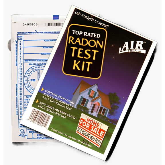 AirChek Short Term Charcoal Radon Test Kit
