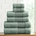 thumbnail image 1 of Modern Threads AirCloud 100% Cotton 6-Piece Towel Set, Eucalyptus, 1 of 3