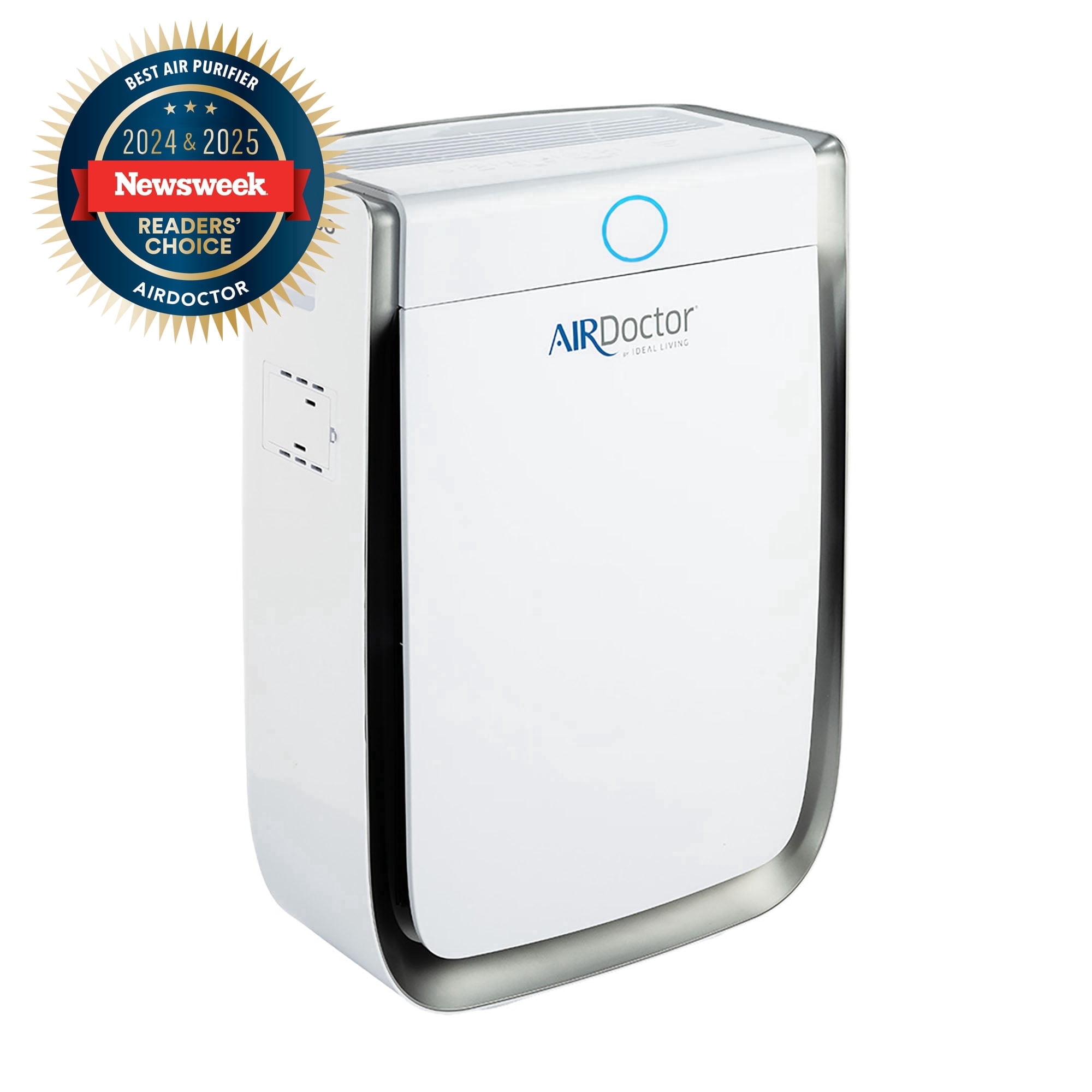 Airdoctor AD3500 Air Purifier for Large Rooms, Covers 638 Square Feet, 15.75x8.25x23 in., White, 1-Pack