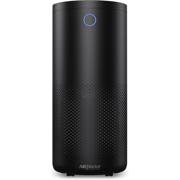 AirDoctor 4000 HEPA Air Purifier with UltraHEPA and Carbon Filter for Large Rooms, Black