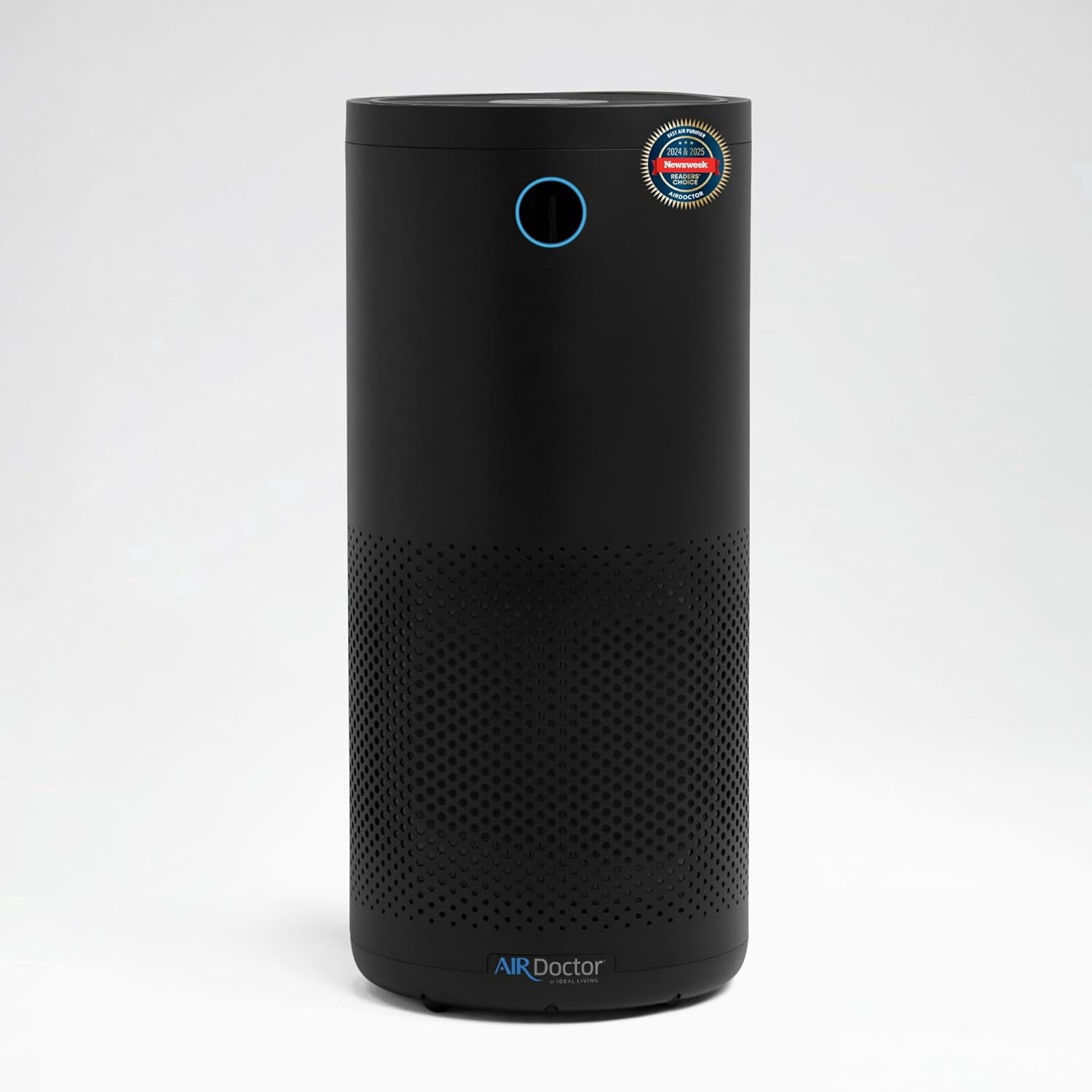 AirDoctor 4000 UltraHEPA Air Purifier for Large Rooms, 14x14x28 in., MERV 16, Black