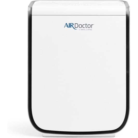 AirDoctor AD2000 Air Purifier for Small & Medium Rooms, Covers 305 Square Feet, with UltraHEPA + Carbon/VOC Filters, White