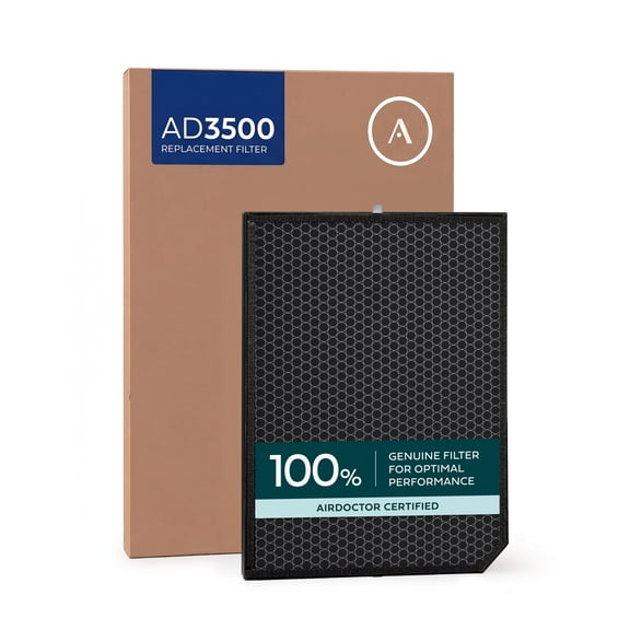 AirDoctor AD3000 and AD3500 Genuine Carbon VOC Replacement Filter with Pre-Filter, 15x12x1 in., MERV 14, 1-Pack