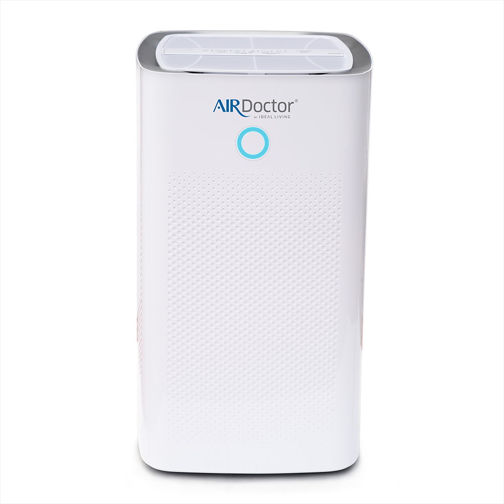 hOmeLabs 4in1 Compact Air Purifier Quietly Ionizes and Purifies Air