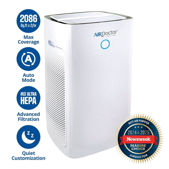 AirDoctor AD5500 HEPA Air Purifier with UltraHEPA and Carbon Filter for Extra Large Rooms