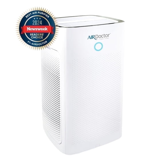 AIRDOCTOR AD5500 HEPA and VOC Air Purifier for Extra Large Spaces & Open Concepts with UltraHEPA, Carbon & VOC Filters - Captures particles 100x Smaller than HEPA Standard