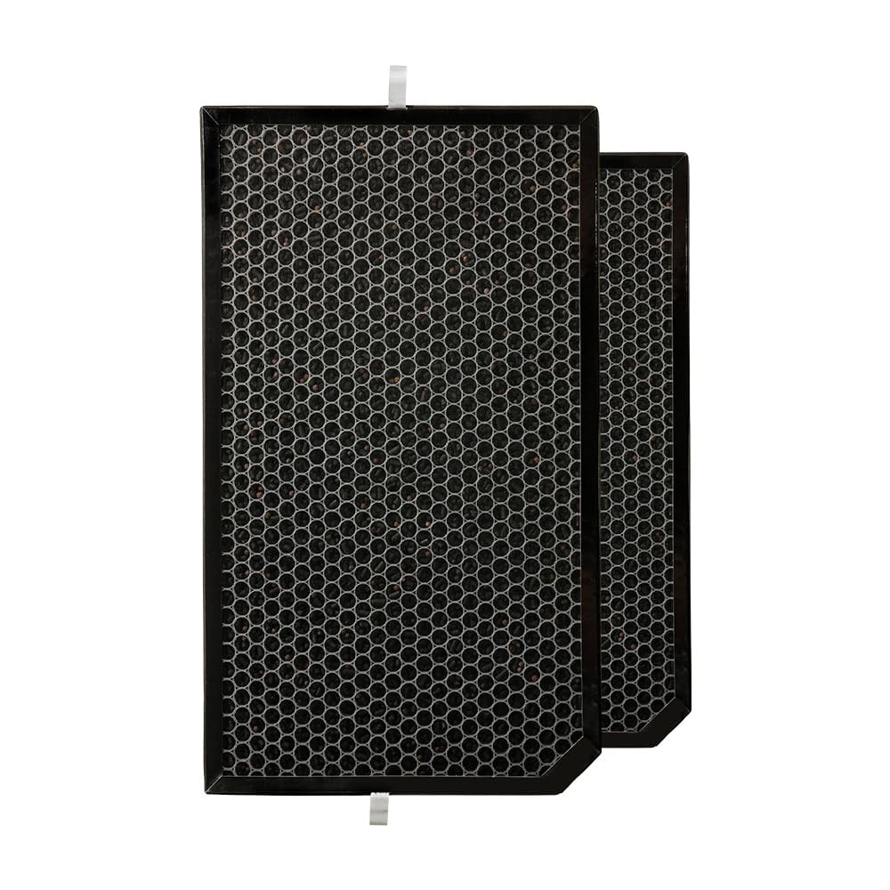 AirDoctor Universal Carbon Gas Trap VOC Filter with Pre-Filter, 2 Pack