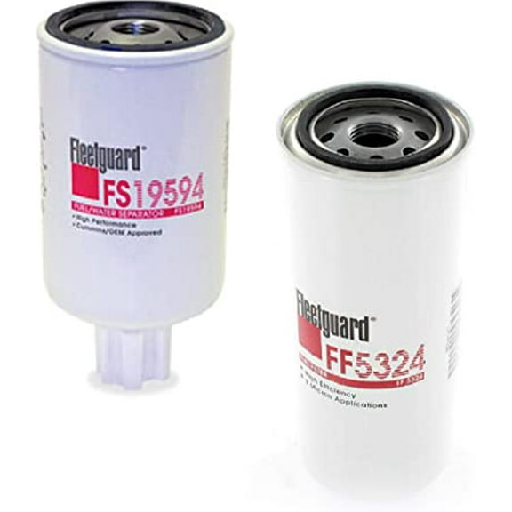 AirDog Pre-Filter WS100 and Fuel Filter FF100-2 Combo Pack (Fleetguard FF5324-FS19594)