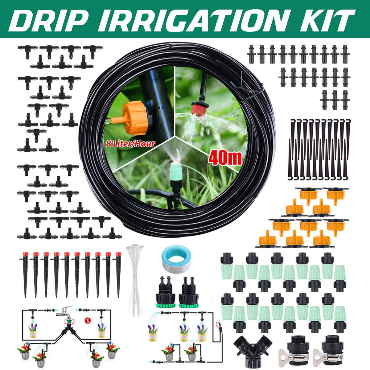 Fiskars Rain Barrel Diverterpro Kit