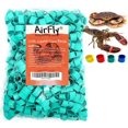 thumbnail image 1 of AirFly Crab, Lobster Claw Rubber Bands, Protect Lobsters & Crabs, Cook Safe FDA-Compliant Silicone, 600 pcs (Green), 1 of 8