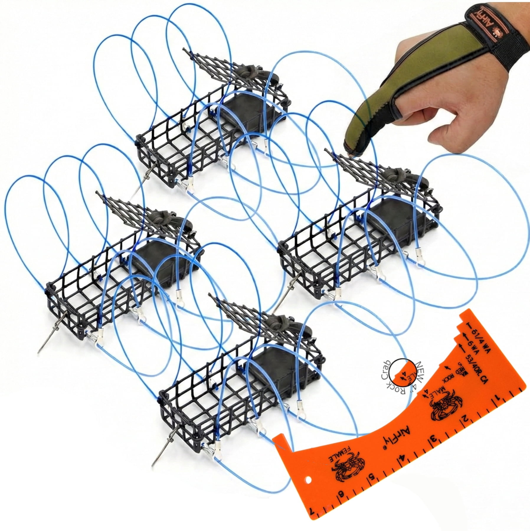 crab fishing pole trap Snare Bait Basket Danielson Crab Trap Crabjaw This collapsible crab trap offers a unique Beach Crabbing (Part 1)