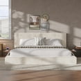 AirFrame Queen Bed Frame with adjustable Sliding Side Table, 8.7 ...