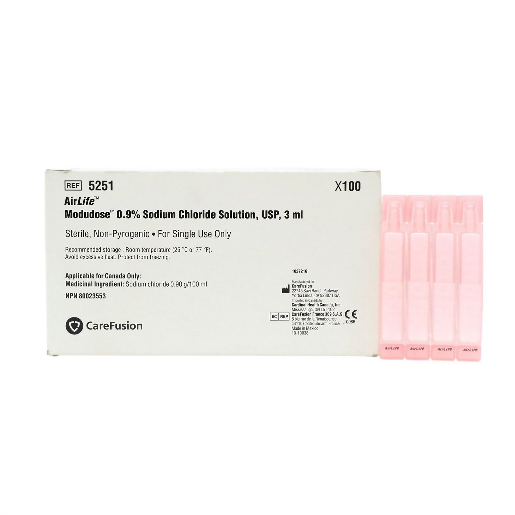 Airlife modudose respiratory therapy solution sodium chloride 0 9 