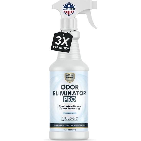 AirLogic Pro Odor Eliminator, Light Clean Scent, 32 fl oz