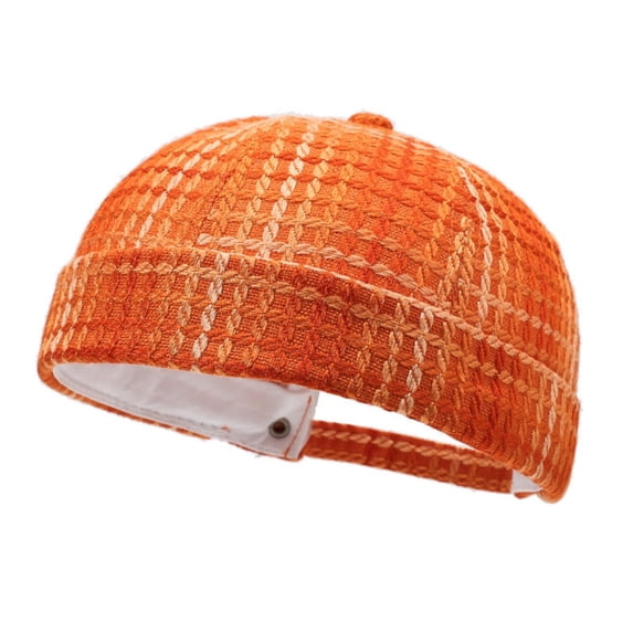AirLoni Cooling Skull Caps For Cycling Running Sweat Liner Adjustable Linen Like No Brim For Men And Women Orange,One Size