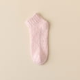thumbnail image 1 of AirLoni Grip Socks for Men Women Fuzzy Thick Warm Cozy Fluffy Non Slip Ankle Socks Hospital Socks With Grips For Daily Wear Pink,One Size, 1 of 4