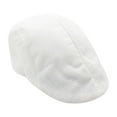 thumbnail image 1 of AirLoni Men's Beret Visor Cap Flat Breathable Foldable Lightweight Newsboy Painter Hat Casual Hat Summer Sun hat Baseball Sport Caps white,One Size, 1 of 1