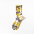 thumbnail image 1 of AirLoni Mid-Calf Socks For Men Women Warm Fall Winter Printed New Tie Dye Socks Couple Socks Street Skateboarding Hip Hop Socks Yellow,One Size, 1 of 4