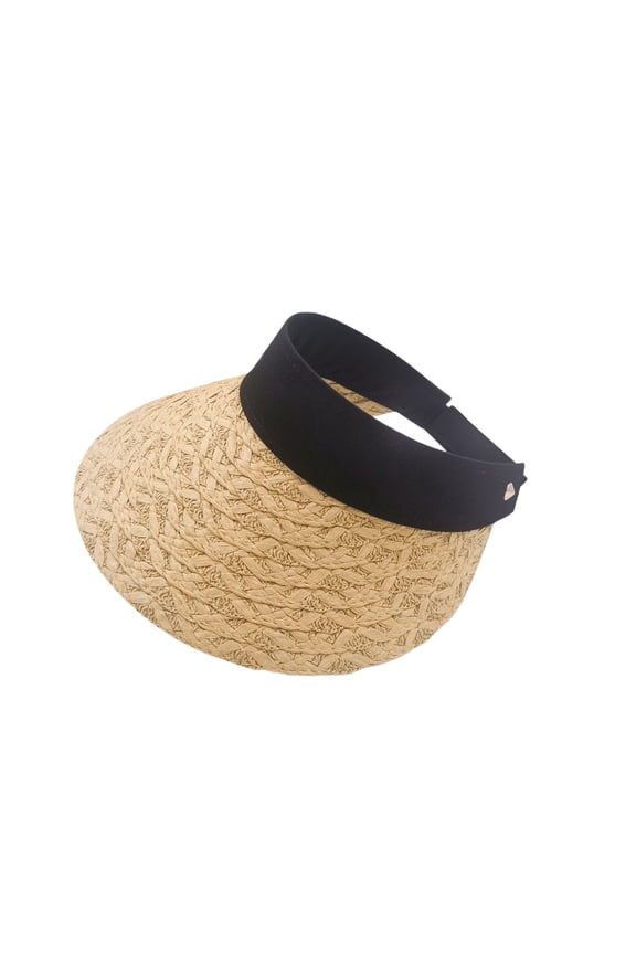 Sun Hat For Women Topless Heat Insulating Packable Lightweight Travel Cap For Summer Sports Solid Color Khaki,One Size