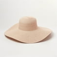 thumbnail image 1 of AirLoni Sun Hats For Women Summer Wide Brim Sunshade Foldable Solid Color Fashion Rhinestone Lightweight Beach Hat Ladies Hat For Travel Solid Color Red,One Size, 1 of 3