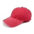 thumbnail image 1 of AirLoni Unisex Baseball Cap Breathable Adjustable Washed Retro Trucker Hat UV Protection Foldable Cotton Dad Hat For Daily Outings RD3,M, 1 of 2