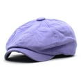 thumbnail image 1 of AirLoni Unisex Beret Caps Foldable Adjustable Cotton Newsboy Hat Retro Solid Color Hat Painter Cabbie Hat For Daily-Use Purple,One Size, 1 of 4