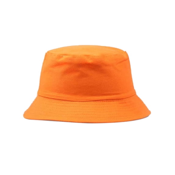 AirLoni Unisex Bucket Hat Wide Brim Sunshade Breathable Foldable Lightweight Flat Top Fisherman Hat Fashion Sun Hat Summer Beach Hat For Outdoor Travel Orange,One Size