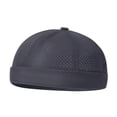 thumbnail image 1 of AirLoni Unisex Cooling Skull Mesh Cap Lightweight Breathable For Men And Women Cycling Running Hats Dark Gray,One Size, 1 of 4