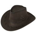 thumbnail image 1 of AirLoni Unisex West Cowboy Sun Hat Adult Outdoor Grassland Mongolian Style Sunshade Hat Coffee,One Size, 1 of 3