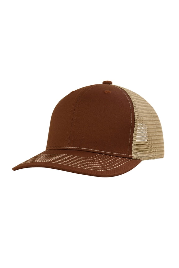 Unisex Mesh Baseball Hat Ball Cap Hat Visor Hat AdjustableBrown,One Size