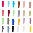 thumbnail image 1 of AirLoni Women's Socks Summer Thin Cool Feeling Breathable Stretchy Elastic Fashion Mid-Culf Socks Velvet Soft Socks For Daily Wear Outdoor 1PC B,One Size, 1 of 4