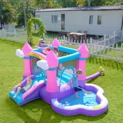 AirMyFun Bounce House Inflatable Bouncer for Kids Jumping Castle with Blower, Family Backyard Bouncy Castle for Backyard