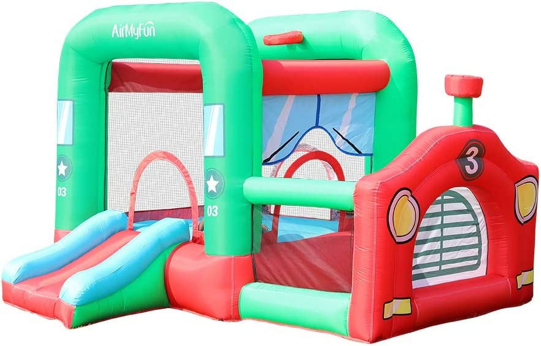 AirMyFun Bounce House for Kids 312 Inflatable Slide Jumping Bounce Castle Blow Up for Toddler