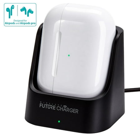 AirPods Wireless Charger - Compatible with AirPods 4/3/2 & Pro 2, Active Noise Cancellation, Black