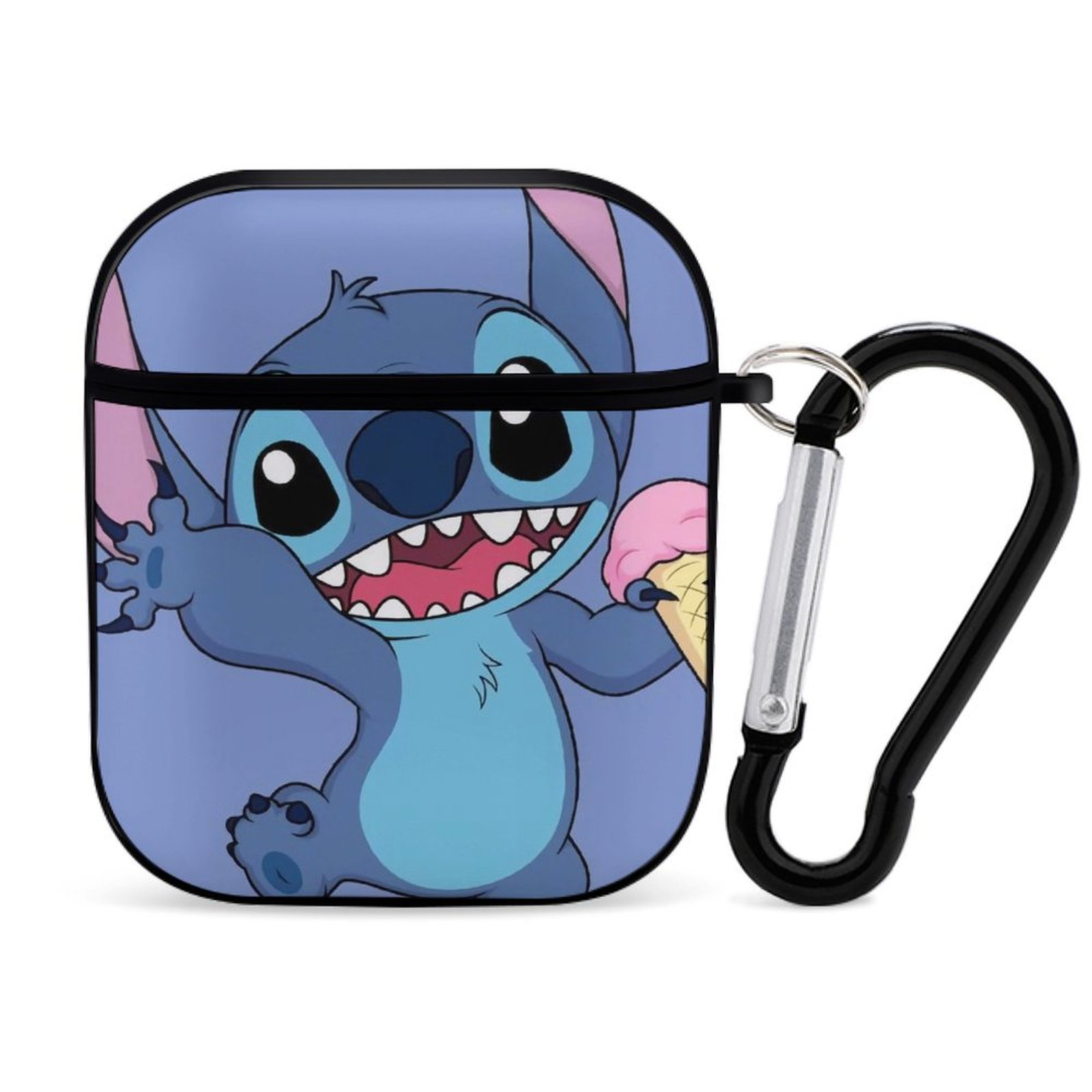 for AirPods 2nd & 1st Generation Case Cover,Stitch Eating Ice Cream ...
