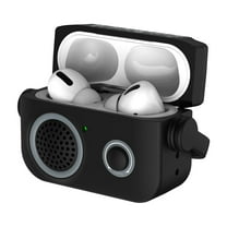 for AirPods 4th Generation Case, [Compatible with Magsafe] Military Grade Drop Protection Secure Lock Headphone Case Cover Compatible with AirPods 4 Gen (2024) (USB-C) for Women Men, Black