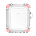 thumbnail image 1 of AirPods Case, GMYLE Shockproof Protective Armor Heavy Duty Earbuds Case Cover with Keychain Compatible for Apple AirPods 1 & 2, 1 of 2