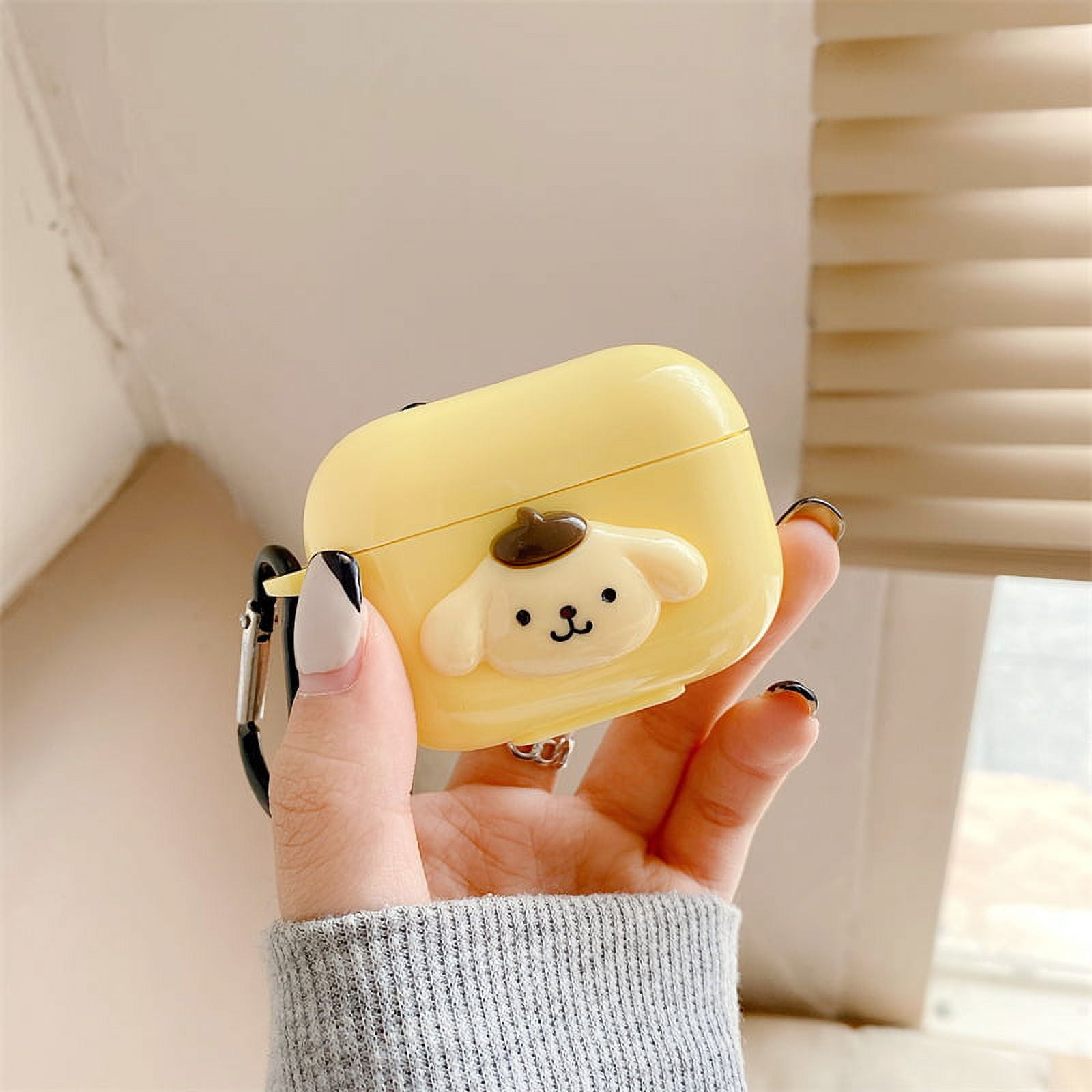 AirPods Pro Case 3D Cute Cartoon Cat Paw with Keyring, GMYLE Silicone  Protective Shockproof Earbuds Case Cover Skin Compatible for Apple AirPods  Pro
