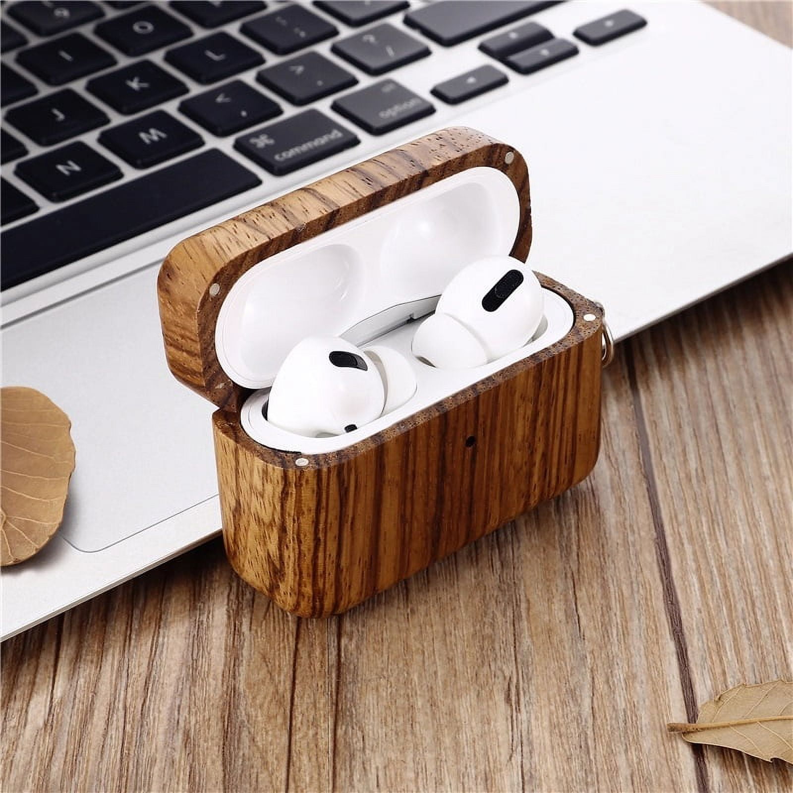 Headphone Wood Case Personalized Engraved Wood Case Airpods 