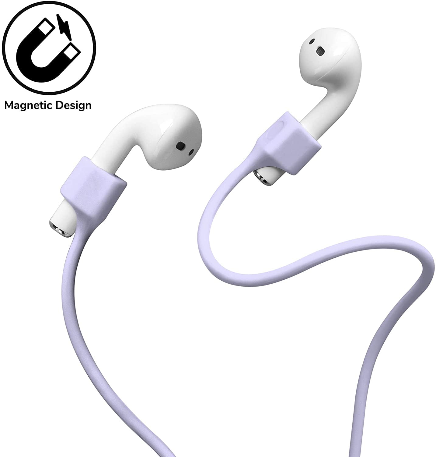 AirPods Magnetic Ear Strap, GMYLE Anti-Lost Silicone Cord Outdoor Sports Aid String Rope Cable Wirelss Earbuds Accessories Compatible for AirPods 1 / AirPods Magnetic Ear Strap, GMYLE Anti-Lost Silicone Cord Outdoor Sports Aid String Rope Cable Wirelss Earbuds Accessories Compatible for AirPods 1 /