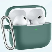for AirPods Pro 2 Case Cover 2022 - Full Body Protective Silicone Case Compatible with New 2nd Generation Apple AirPods Pro Case, Shockproof Cover with Carabiner
