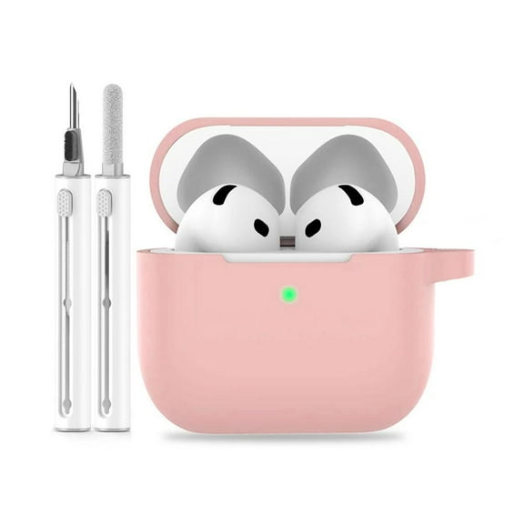 for AirPods Pro 3 Case 2025 with Cleaner Kit, Soft Silicone Protective Cases for iPods Pro 3rd Generation Case Cover Accessories with Keychain for Women Men