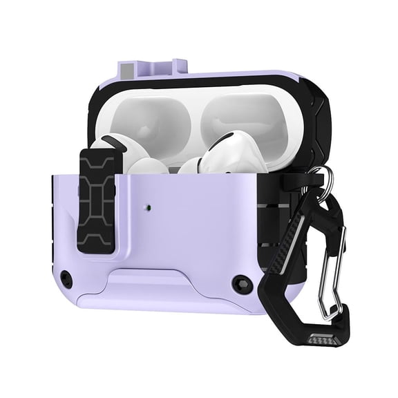 AirPods Pro 3 Protective Case with Kickstand - Flip-Up Lid and Strong Magnet for Easy Access