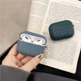 thumbnail image 1 of AirPods Pro Case 2019 2020, GMYLE Silicone Protective Wireless Charging Earbuds Case Cover Skin Compatible Fit for Apple AirPods Pro (Weave Grey), 1 of 4