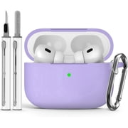Earbud Case for Apple AirPods Pro 2nd/1st Generation with Cleaner Kit & Keychain