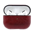 thumbnail image 1 of AirPods Pro Case Cover with Keychain, Allytech Premium PU Leather Shockproof Full Protection Portable Visible Front LED Skin Bluetooth Earbuds Container Case for Apple AirPods 3rd Gen, Red, 1 of 1