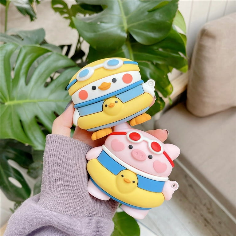 AirPods Pro Case Cute Cartoon, GMYLE Silicone Protective