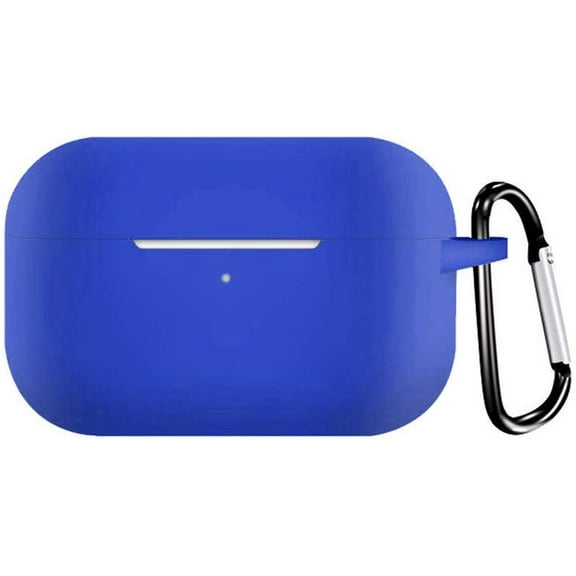 AirPods Pro Case (Front LED Visible) 360Protective Silicone AirPods Pro Accessories Kit with Apple AirPods Pro Charging Case - Blue